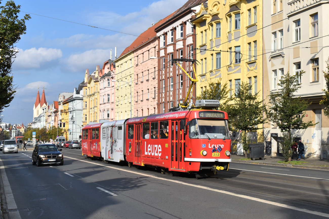 Пльзень, Tatra K3R-NT № 312