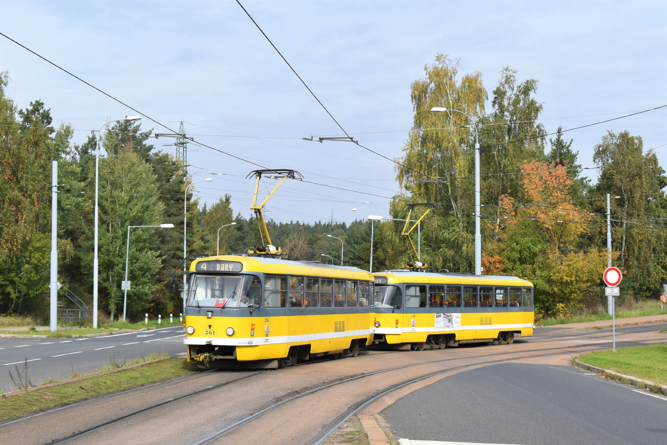 Пльзень, Tatra T3R.P № 261