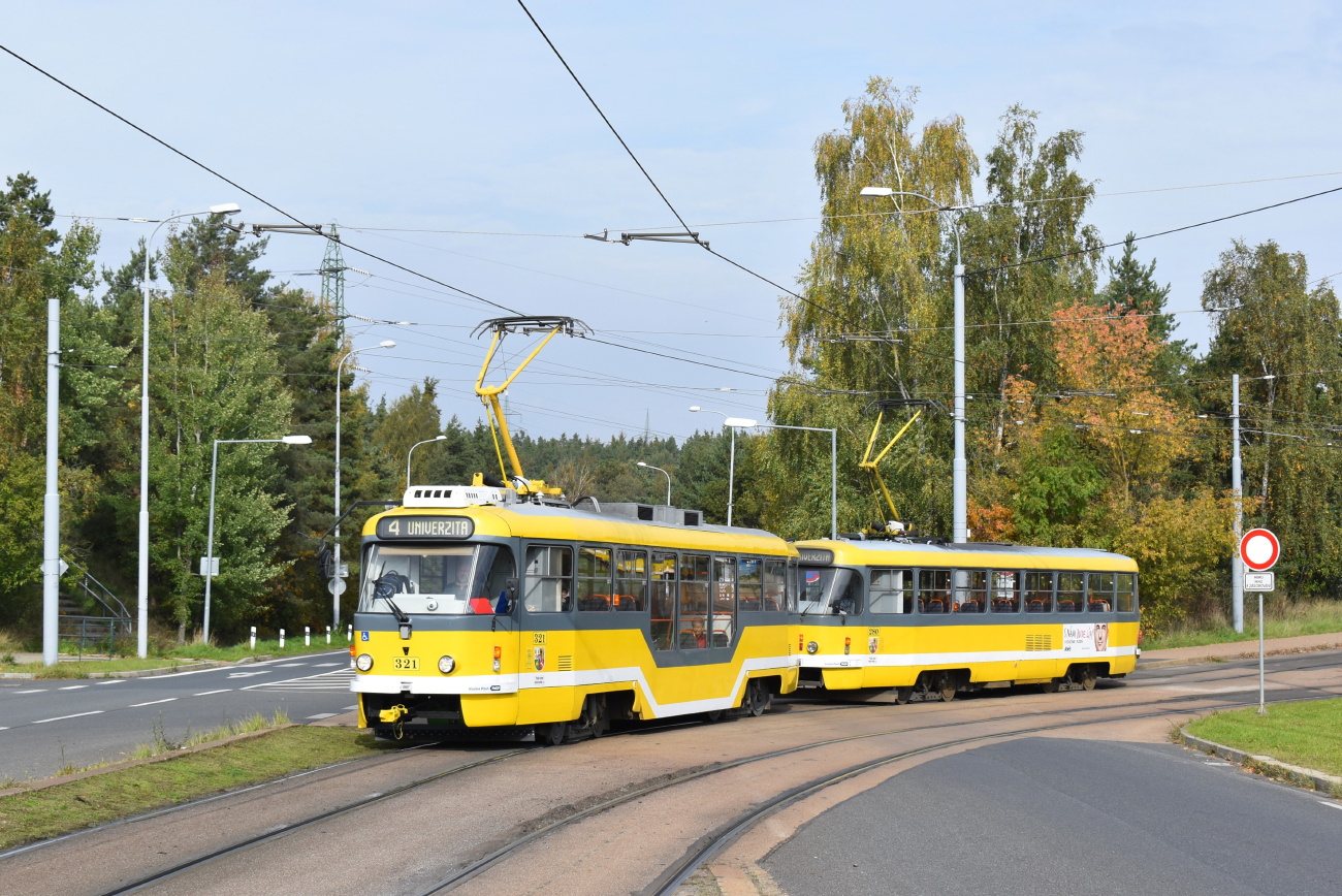 Пльзень, Tatra T3R.PLF № 321