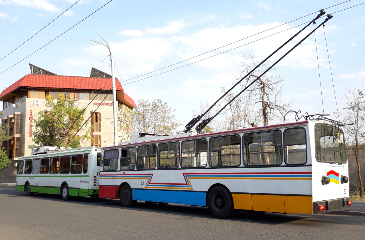 Ереван, Škoda 14Tr № 62