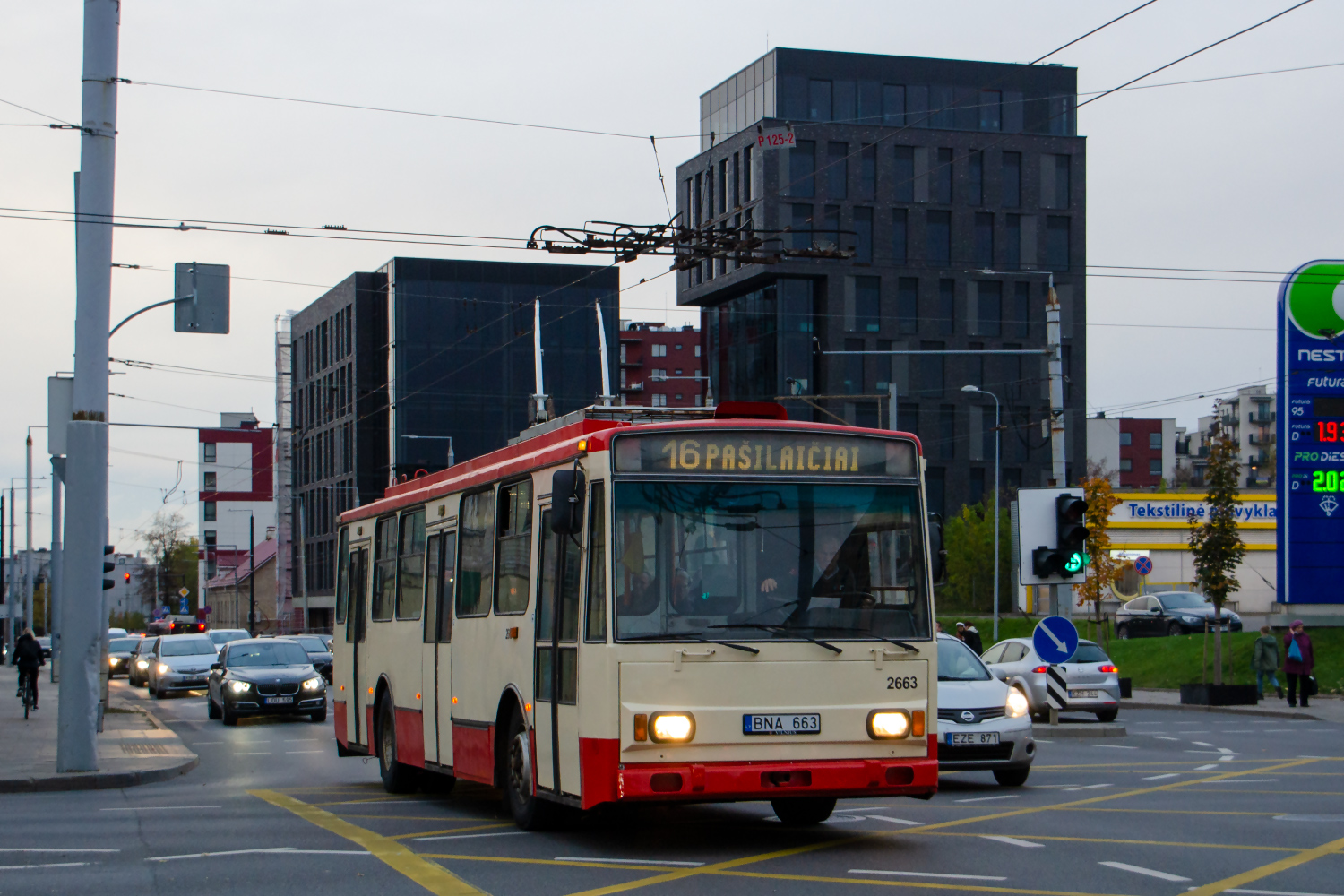 Вильнюс, Škoda 14Tr17/6M № 2663
