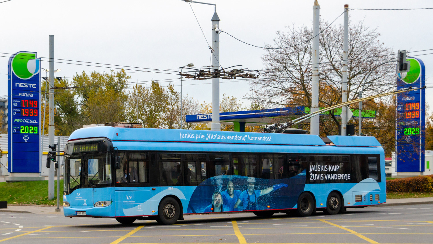 Vilna, Solaris Trollino II 15 AC # 1699