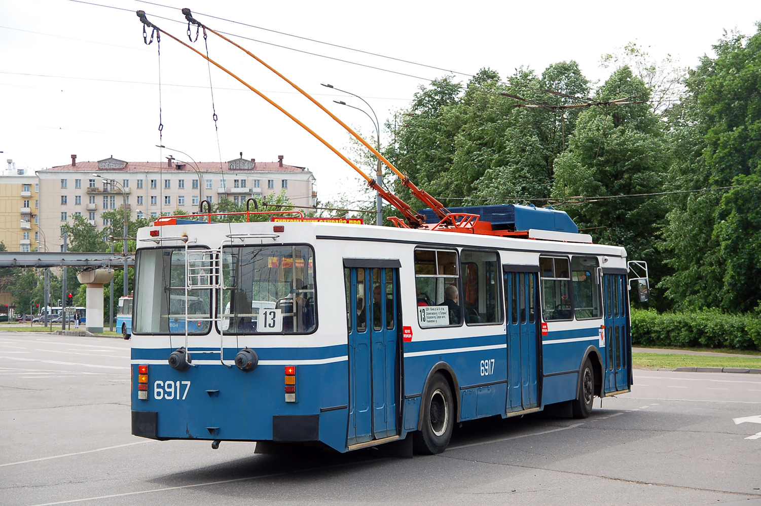 Москва, ЗиУ-682ГМ1 (с широкой передней дверью) № 6917