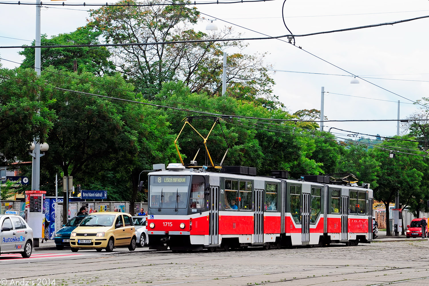 Брно, Tatra KT8D5R.N2 № 1715
