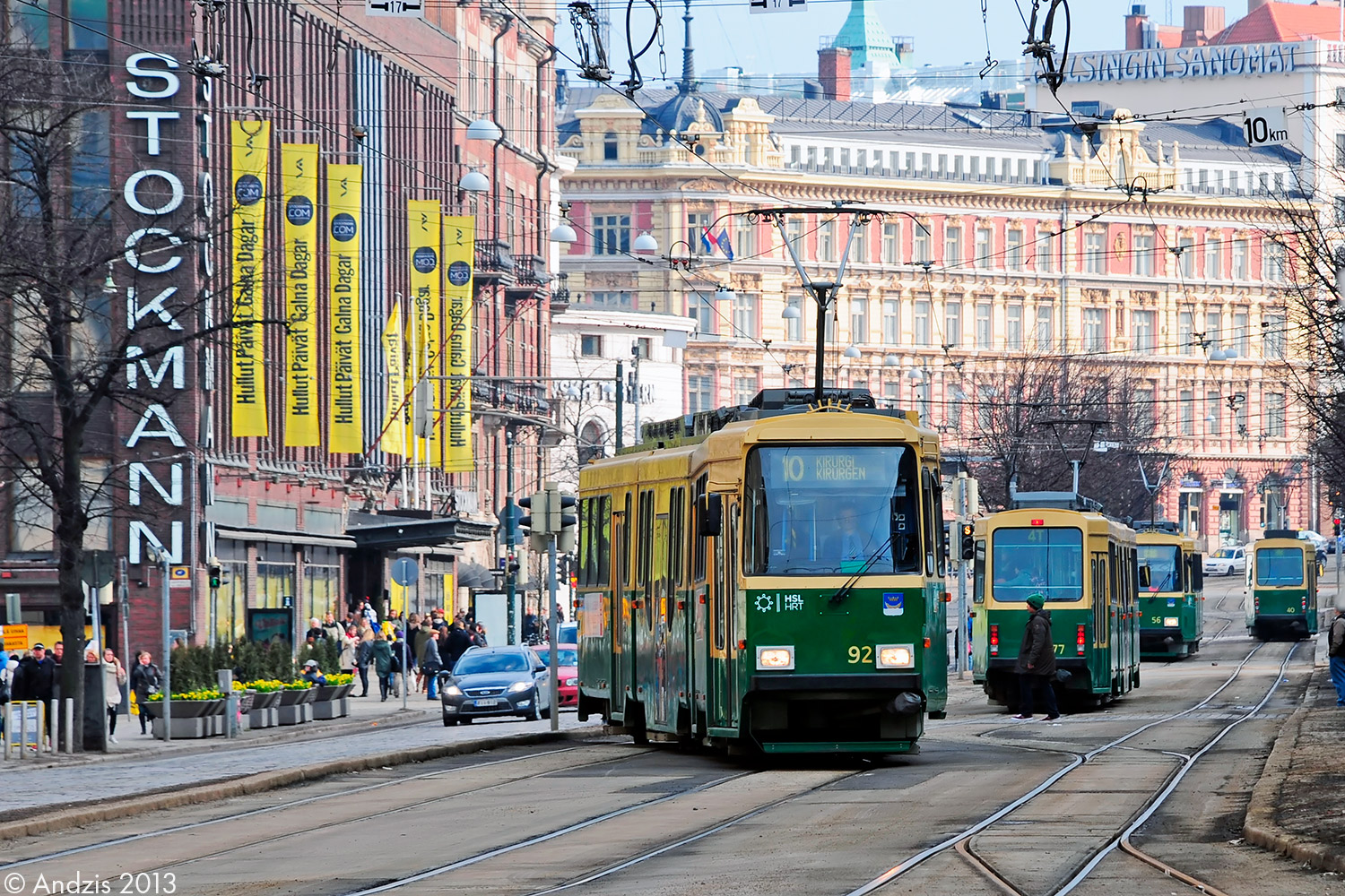Helsinki — Espoo, Valmet MLNRV2 — 92; Helsinki — Espoo, Valmet MLNRV2 — 77; Helsinki — Espoo, Valmet NRV1 — 56; Helsinki — Espoo, Valmet NRV1 — 40 Helsinki — Espoo, Valmet MLNRV2 — 92; Helsinki — Espoo, Valmet MLNRV2 — 77; Helsinki — Espoo, Valmet NRV1 — 56; Helsinki — Espoo, Valmet NRV1 — 40