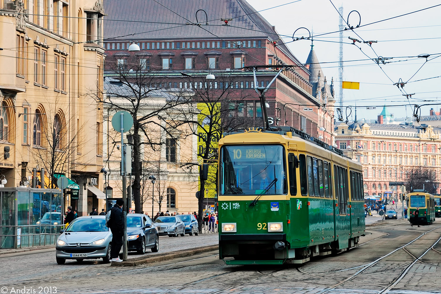 Хельсинки — Эспоо, Valmet MLNRV2 № 92; Хельсинки — Эспоо, Valmet MLNRV2 № 77