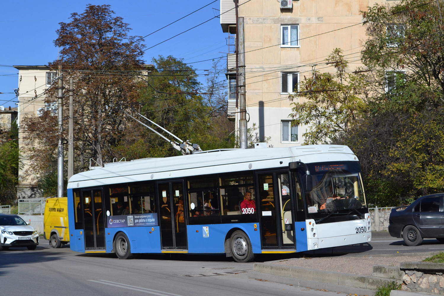 Севастополь, Тролза-5265.02 «Мегаполис» № 2050
