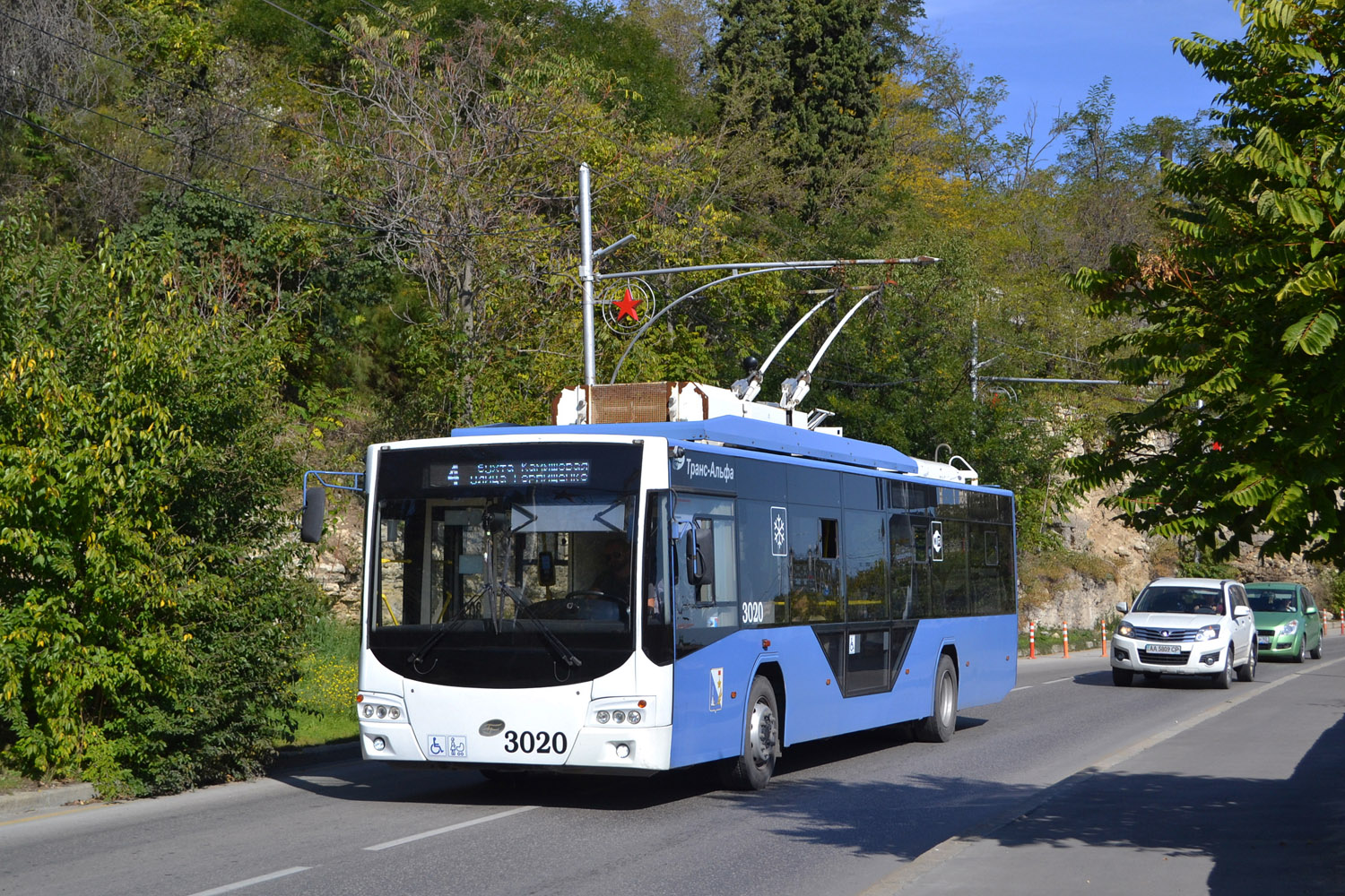 Севастополь, ВМЗ-5298.01 «Авангард» № 3020