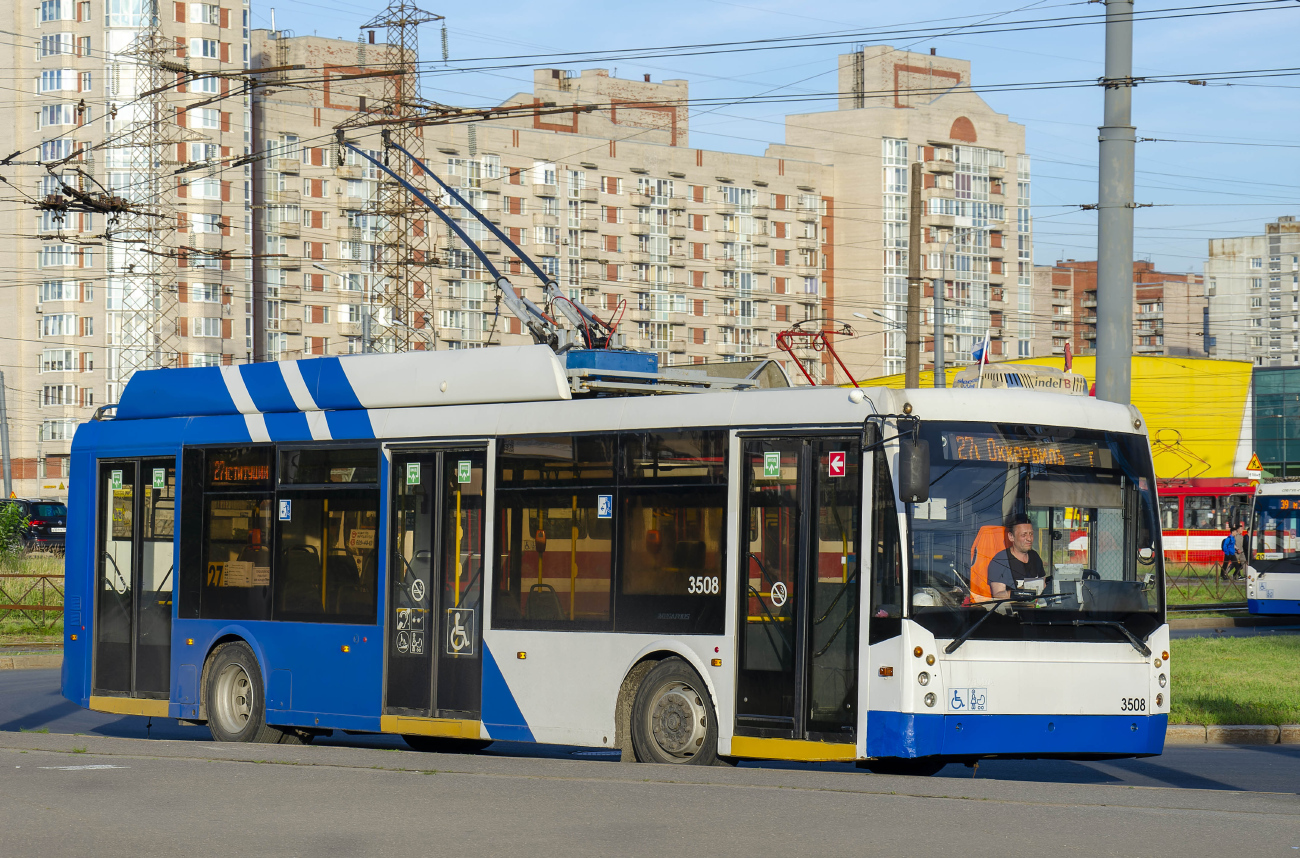 Санкт Петербург, Тролза-5265.00 «Мегаполис» № 3508