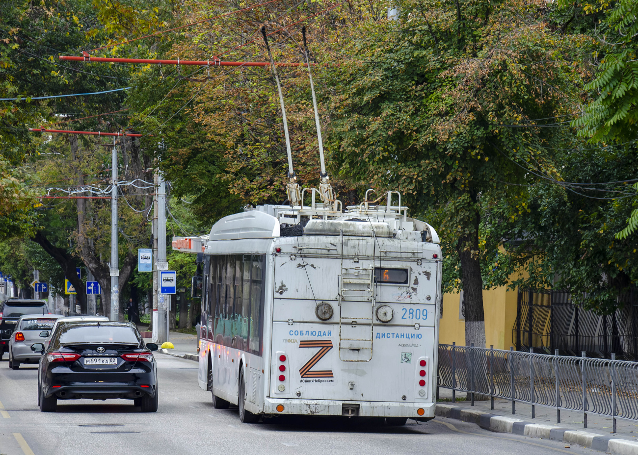 Крымский троллейбус, Тролза-5265.03 «Мегаполис» № 2809