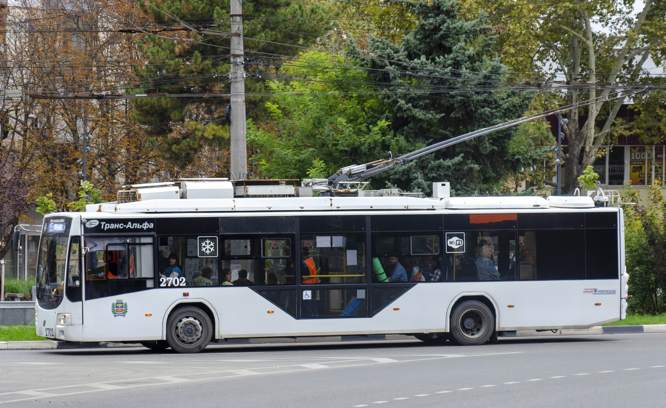 Крымский троллейбус, ВМЗ-5298.01 «Авангард» № 2702 Крымский троллейбус, ВМЗ-5298.01 «Авангард» № 2702