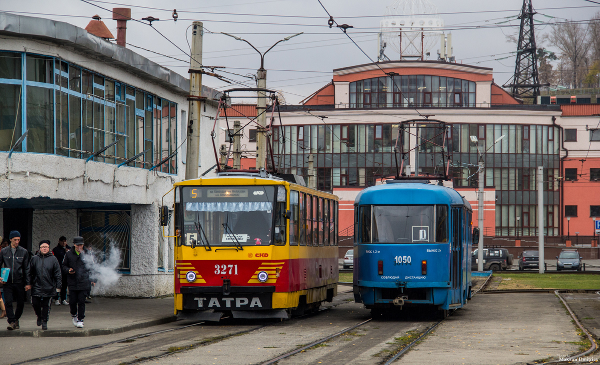 Барнаул, Tatra T6B5SU № 3271; Барнаул, МТТЧ № 1050 Барнаул, Tatra T6B5SU № 3271; Барнаул, МТТЧ № 1050