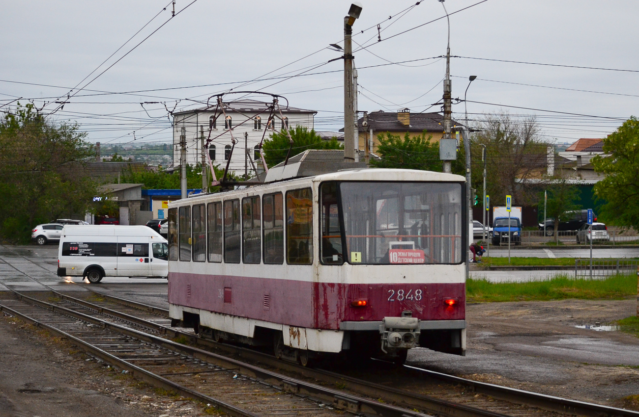 Волгоград, Tatra T6B5SU № 2848