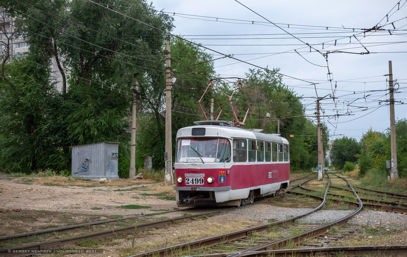 Волгоград, Tatra T3SU (двухдверная) № 2499