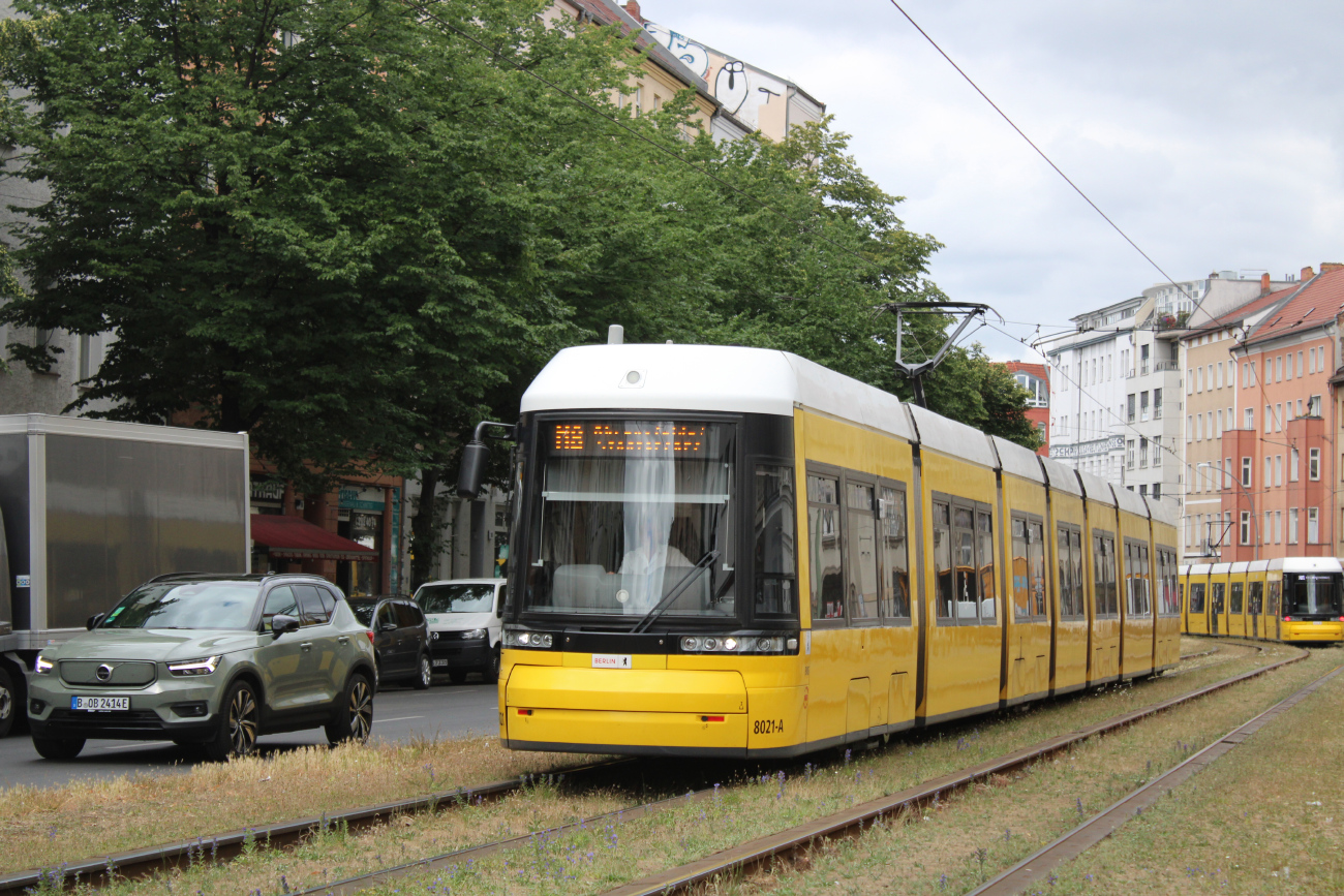 Berlin, Bombardier Flexity Berlin (GT8-08ER/F8E) № 8021