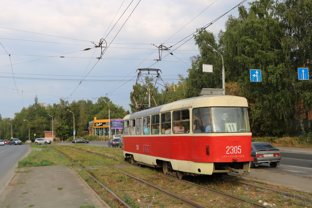 Ижевск, Tatra T3K № 2305