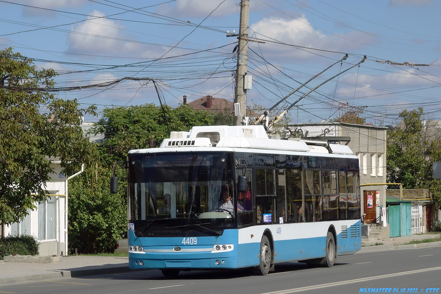 Крымский троллейбус, Богдан Т70115 № 4409