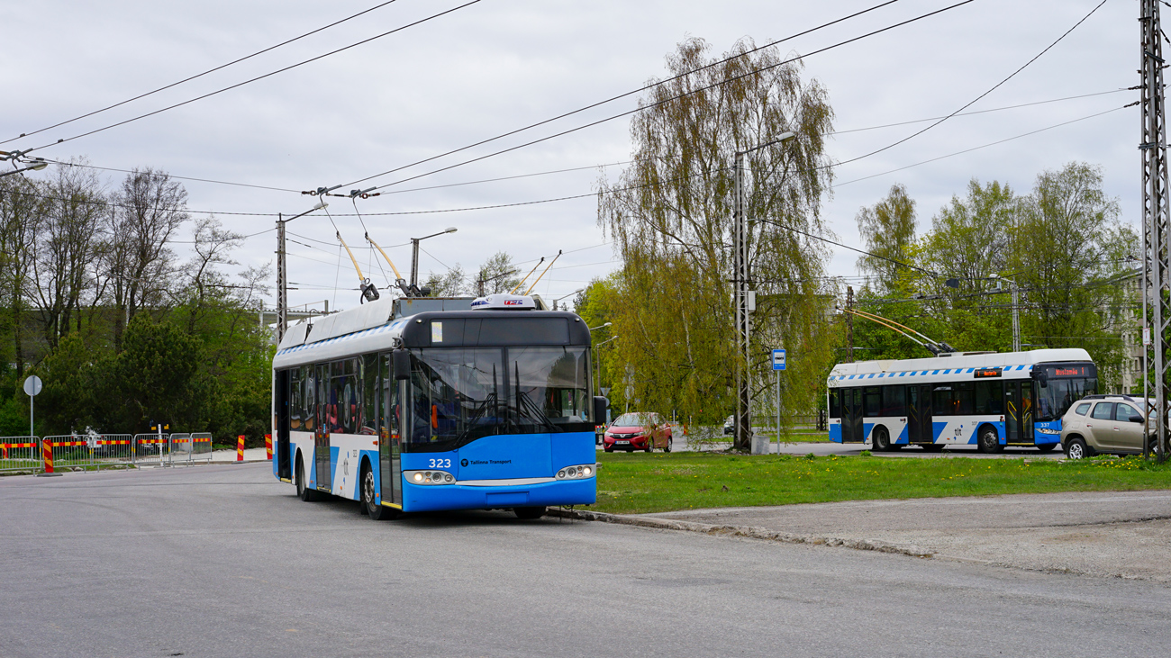 Таллин, Solaris Trollino II 12 Ganz № 323