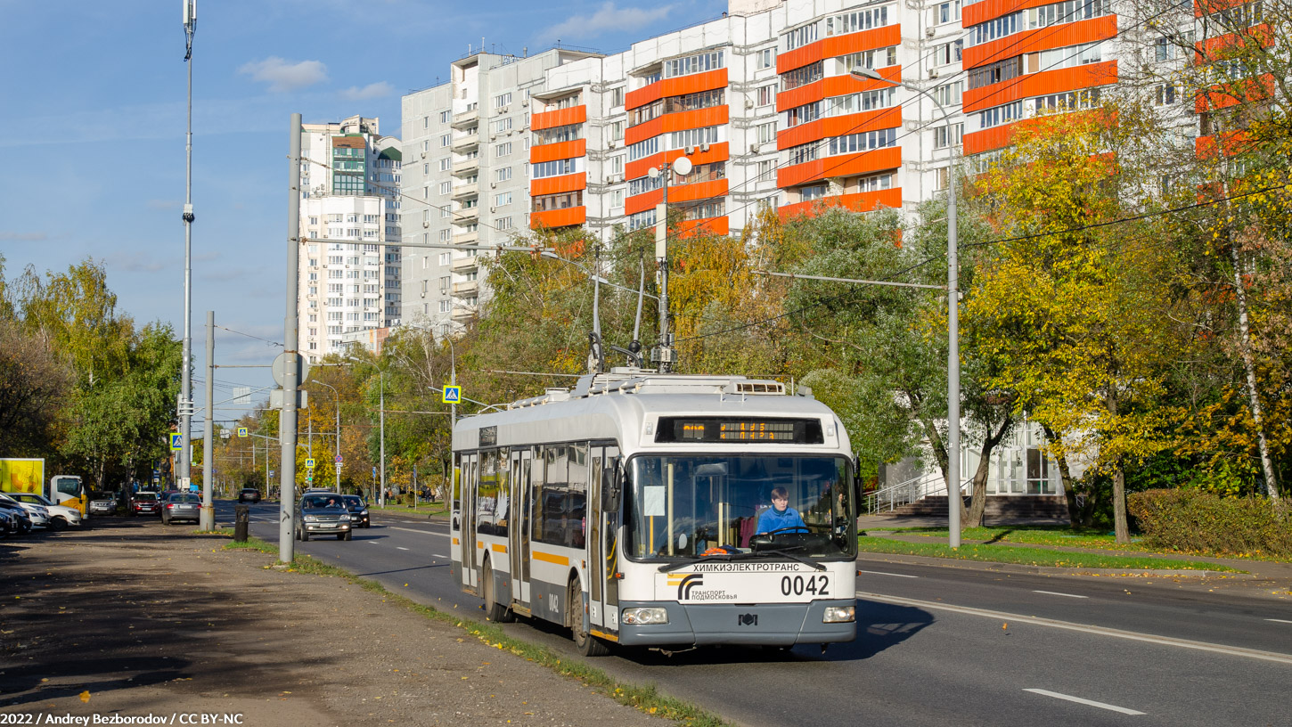 Химки, БКМ 321 № 0042