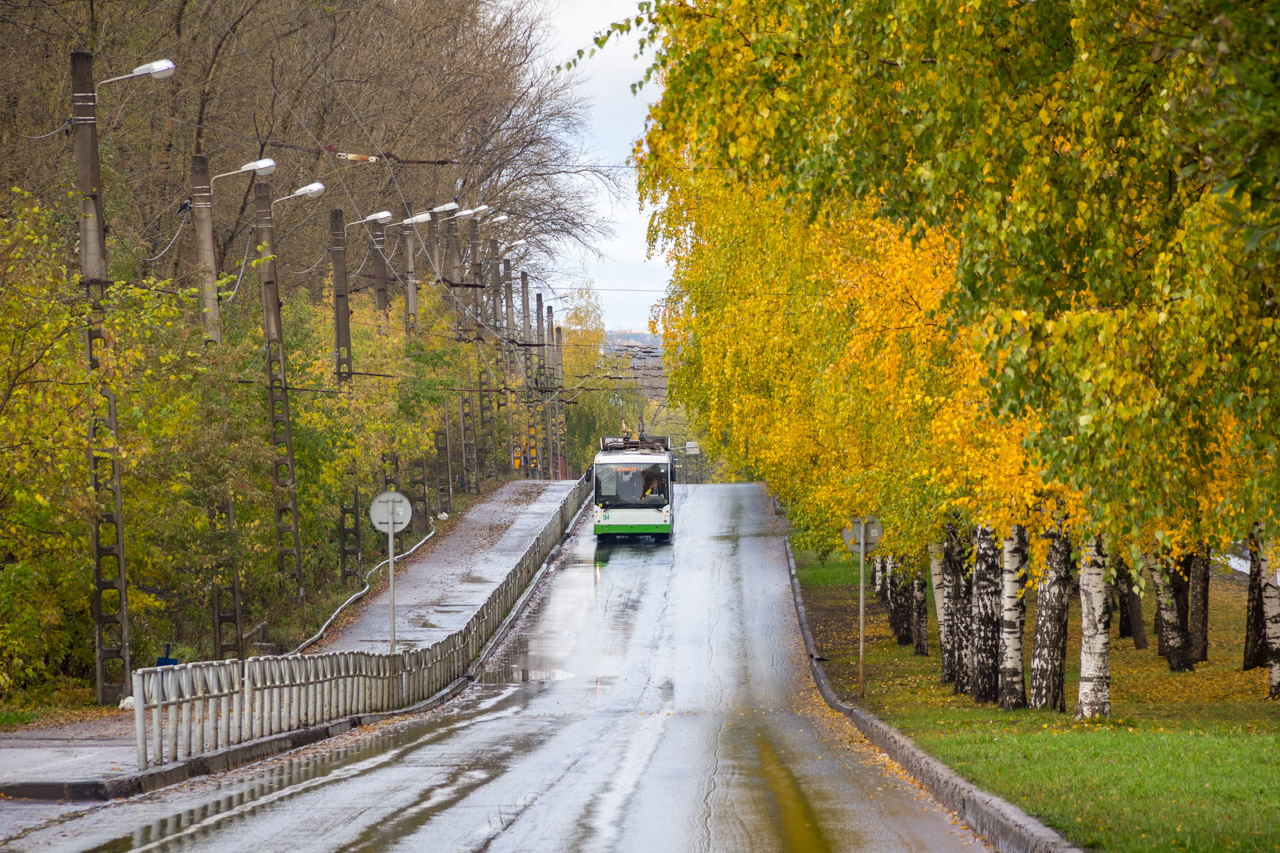 Березники, Тролза-5265.00 «Мегаполис» № 164; Березники — Троллейбусные линии и инфраструктура