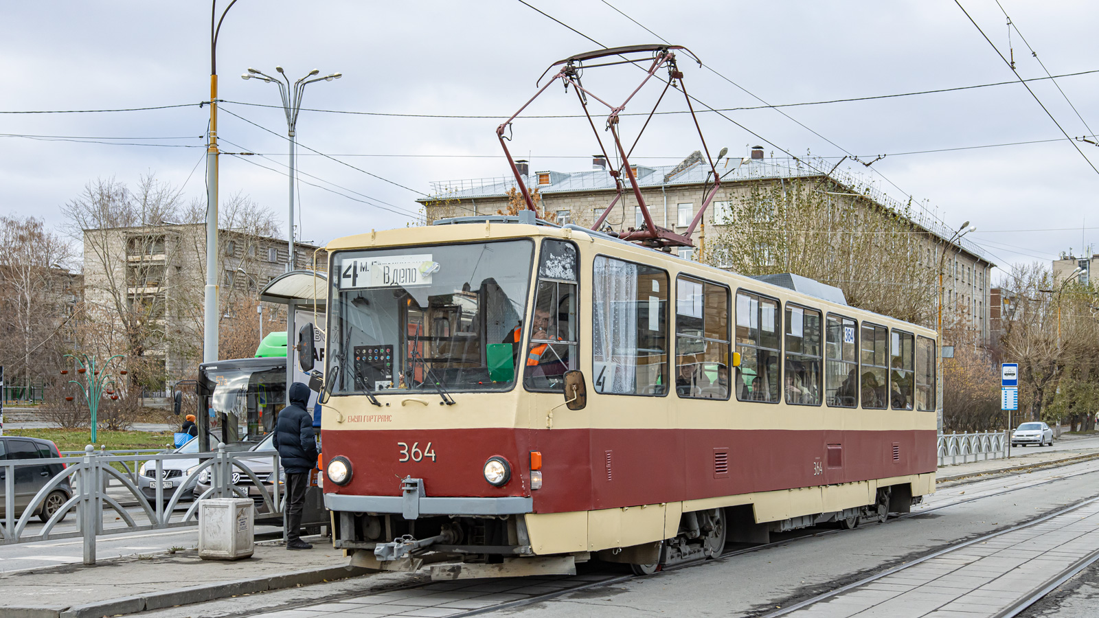 Екатеринбург, Tatra T6B5SU № 364