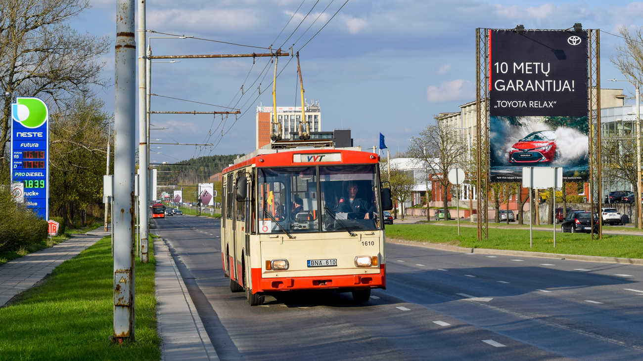 Вільнюс, Škoda 14Tr13/6 № 1610