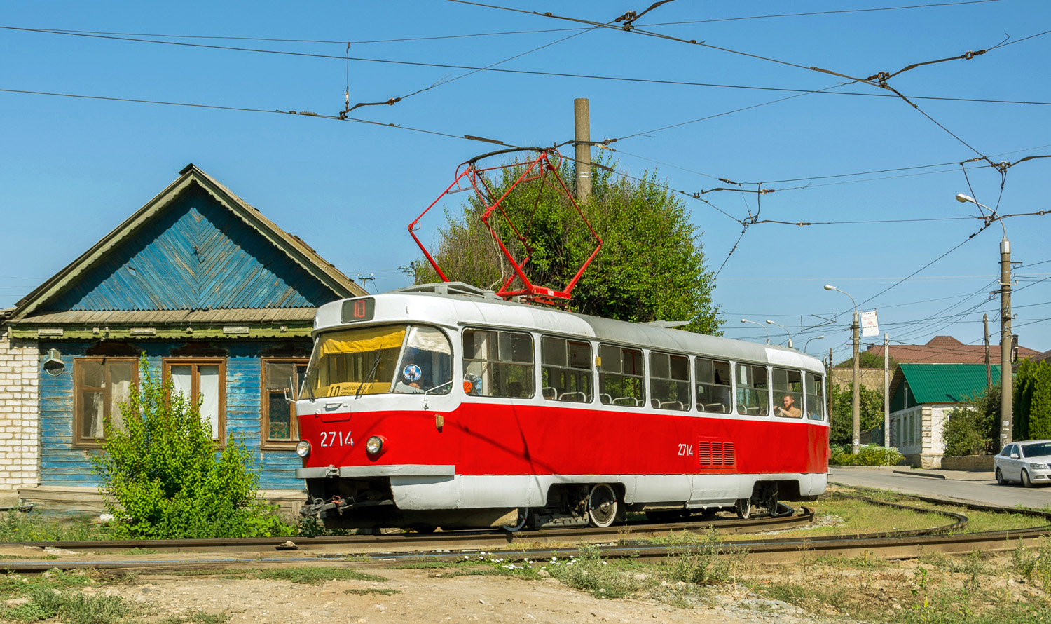 Волгоград, Tatra T3SU № 2714