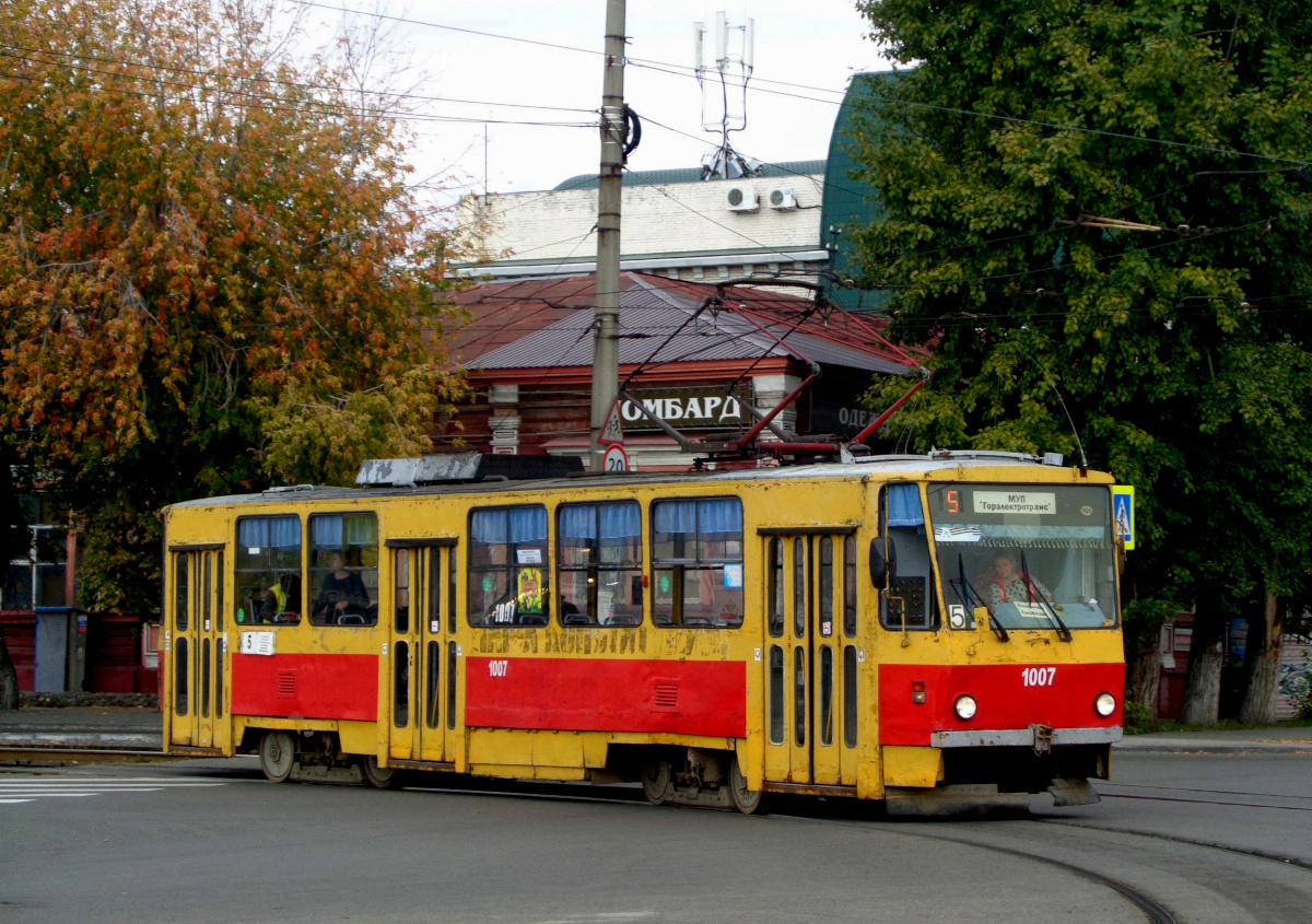 Барнаул, Tatra T6B5SU № 1007