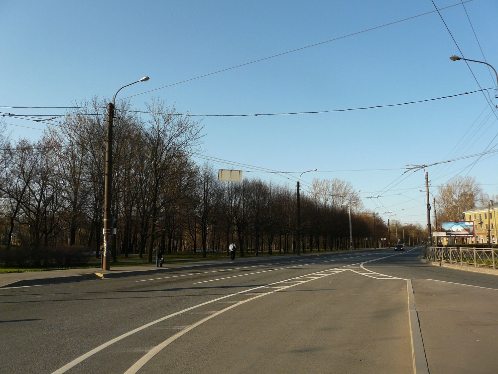 Saint-Pétersbourg — Trolleybus lines and infrastructure