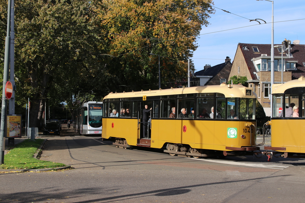 Rotterdam, Allan 4-axle trailer car č. 1040