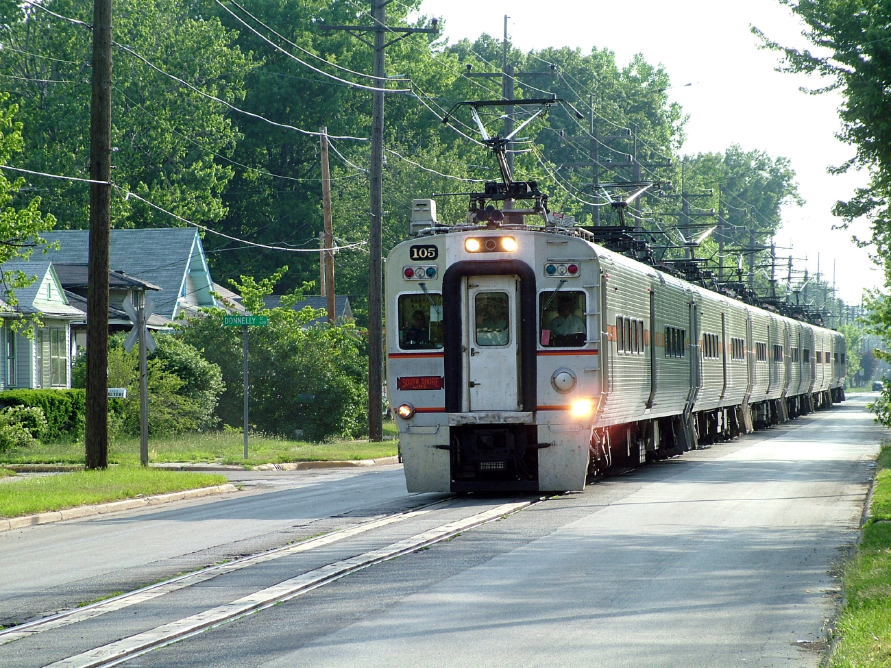 Мичиган-Сити — Chicago South Shore & South Bend Railroad — South Shore Line
