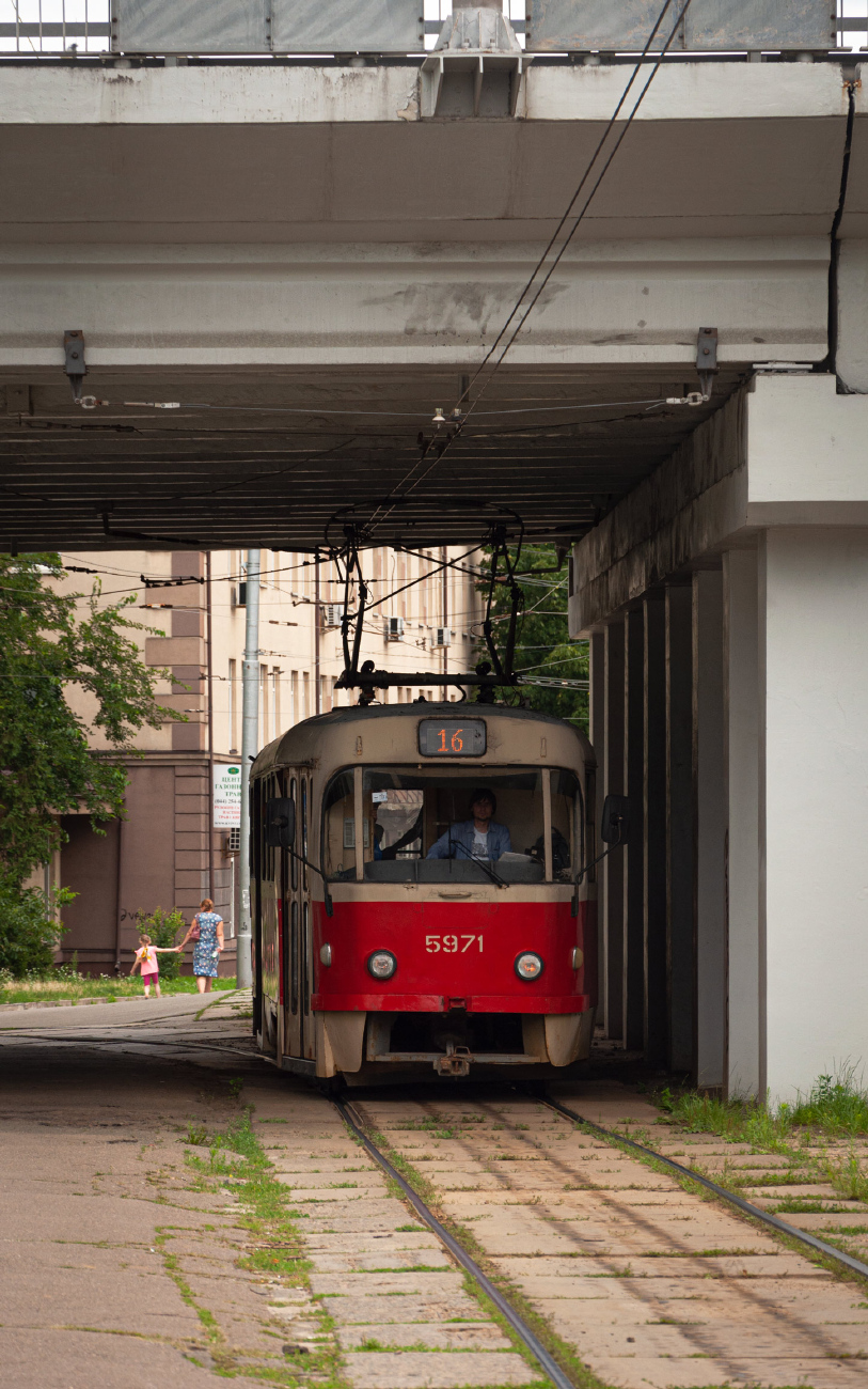 Київ, Tatra T3SU № 5971