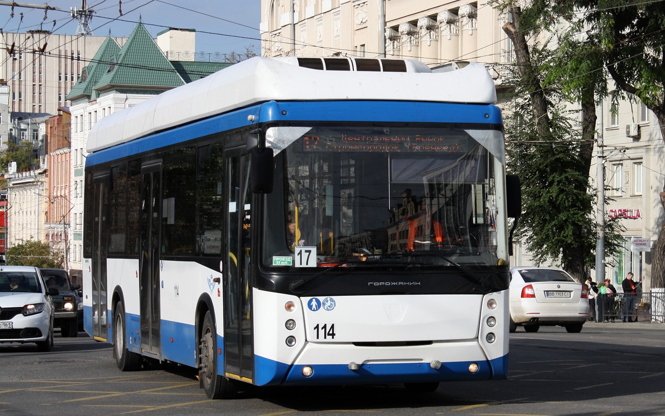 Ростов-на-Дону, УТТЗ-6241-10-02 «Горожанин» № 114