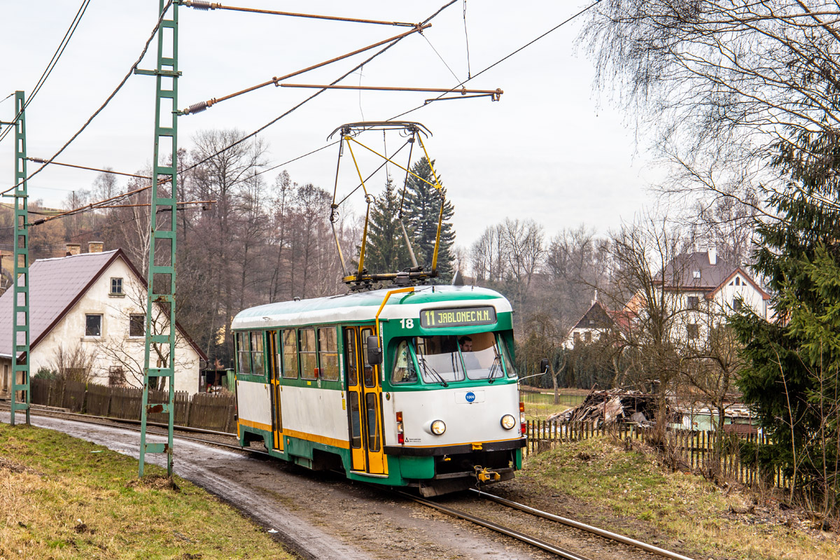 Либерец ― Яблонец-над-Нисой, Tatra T2R № 18