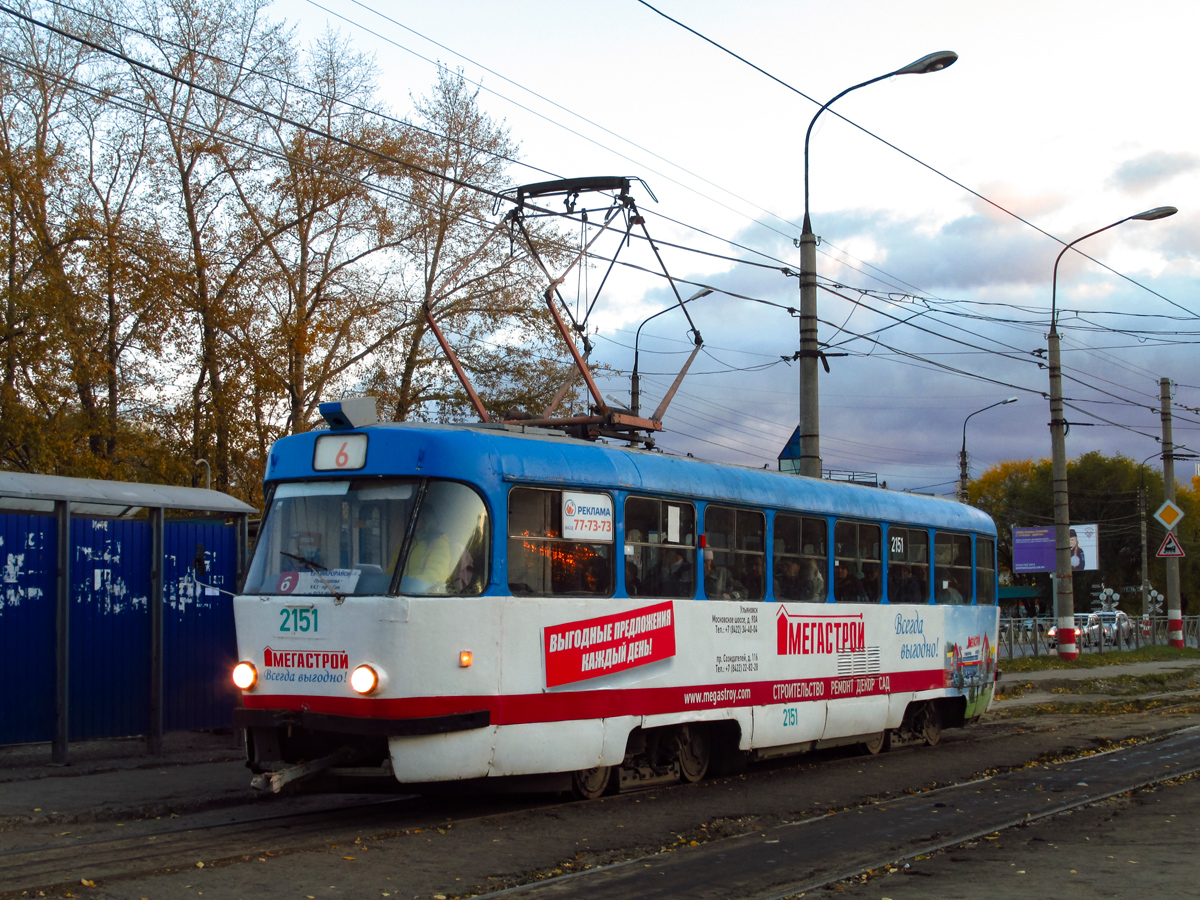 Ульяновск, Tatra T3SU № 2151
