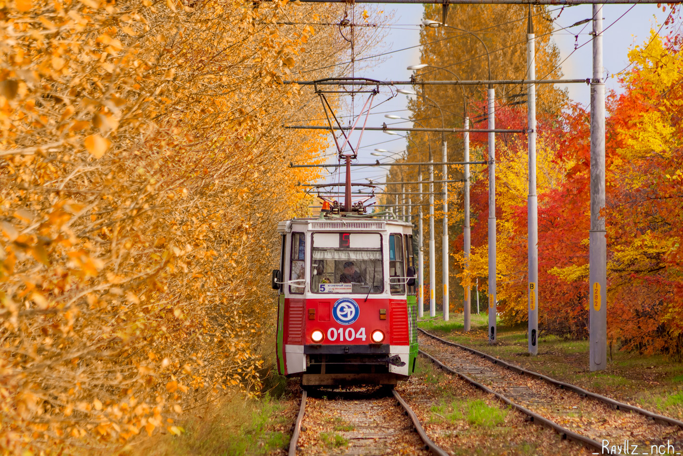 Набережные Челны, 71-605 (КТМ-5М3) № 0104; Набережные Челны — Заводские линии