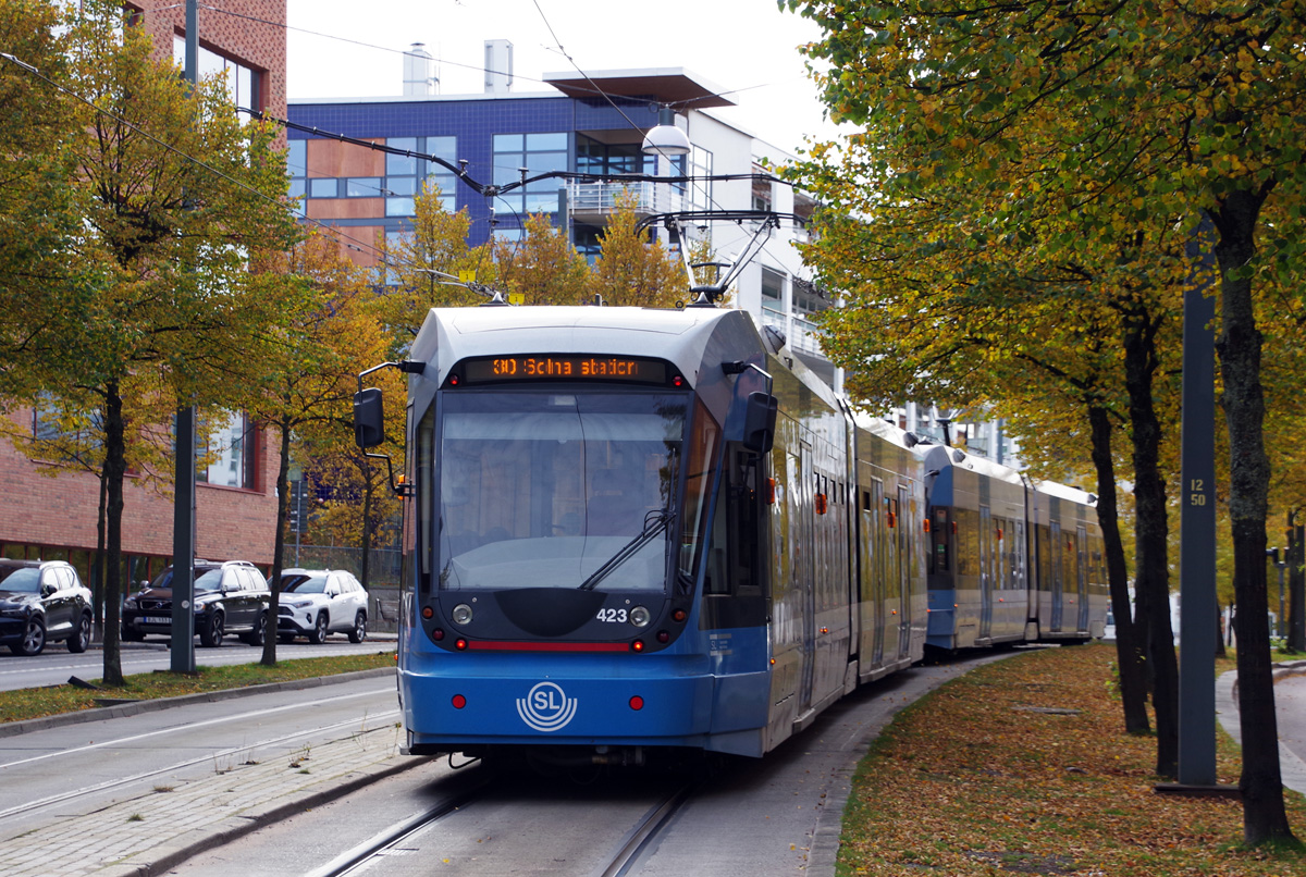 Стокгольм, Bombardier Flexity Swift № 423