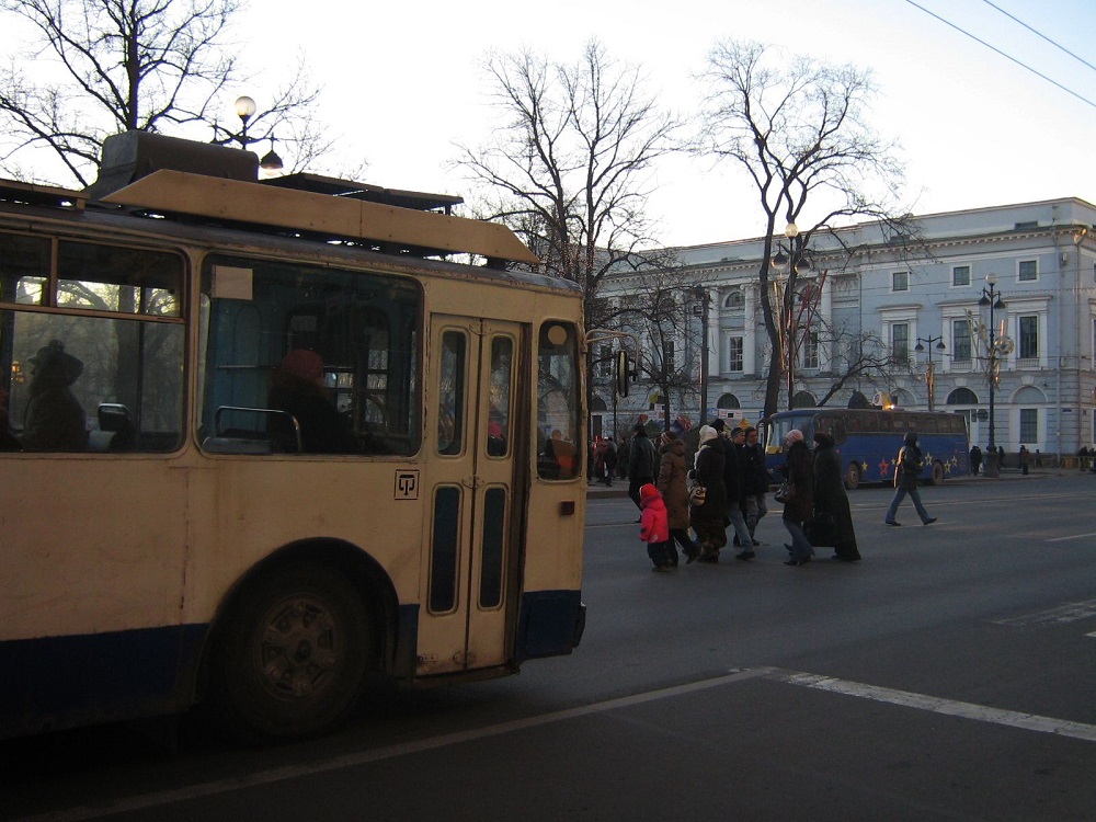 Saint-Petersburg — Miscellaneous photos; Saint-Petersburg — Trolleybus lines and infrastructure