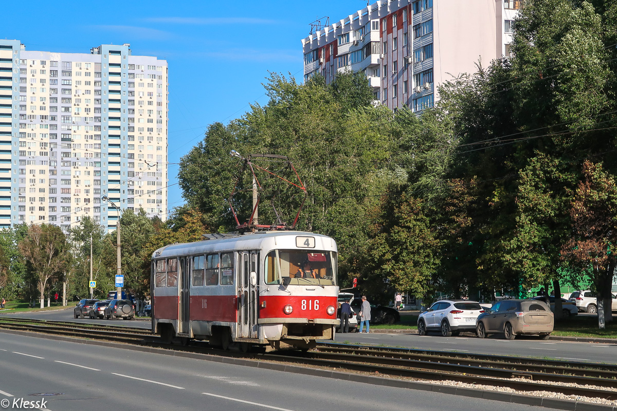 Самара, Tatra T3SU № 816