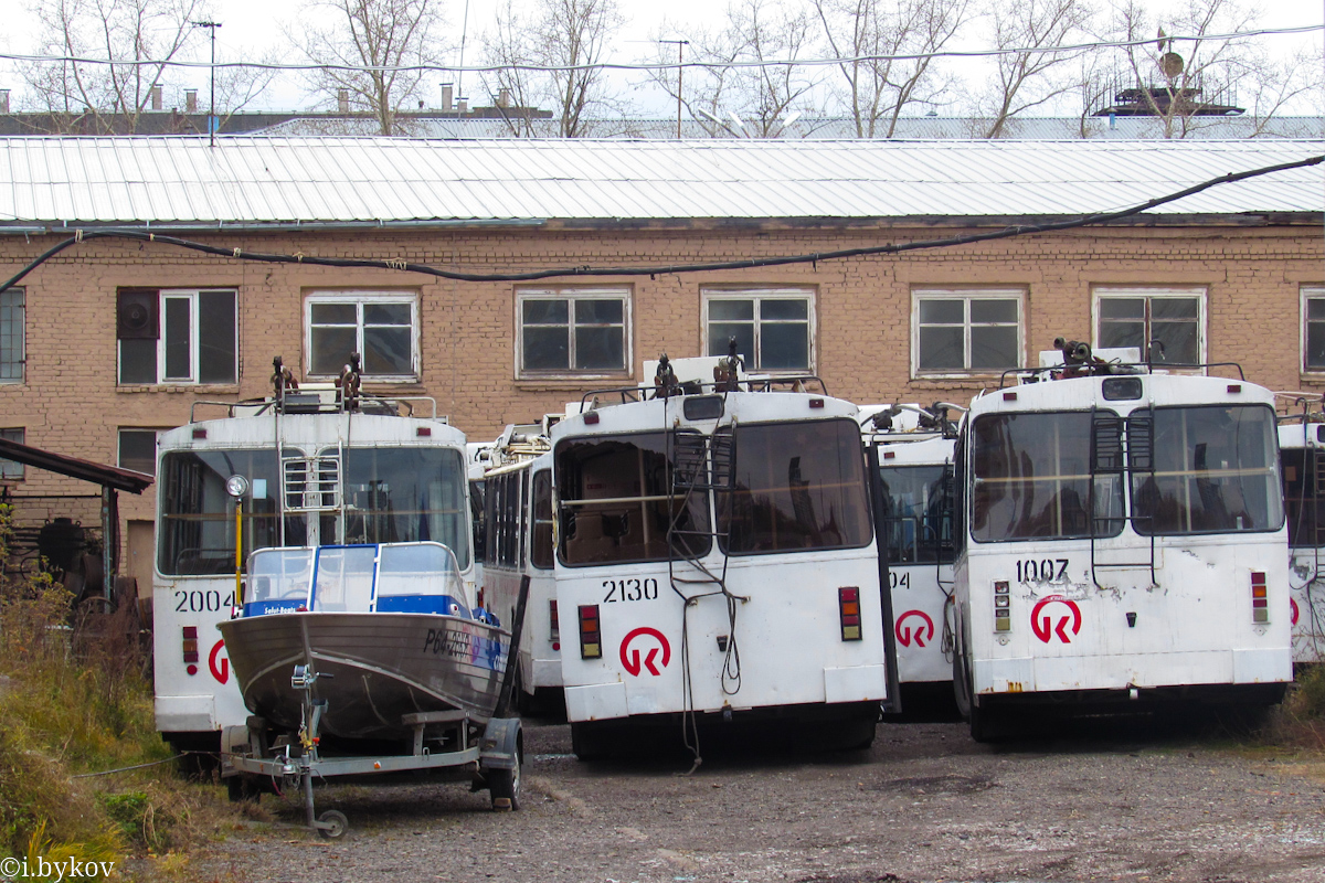 Красноярск, ЗиУ-682 КР Иваново № 2130; Красноярск, ЗиУ-682 КР Иваново № 1007