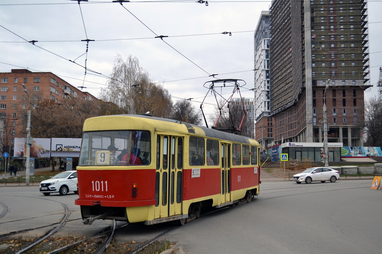 Ижевск, Tatra T3SU мод. Ижевск № 1011