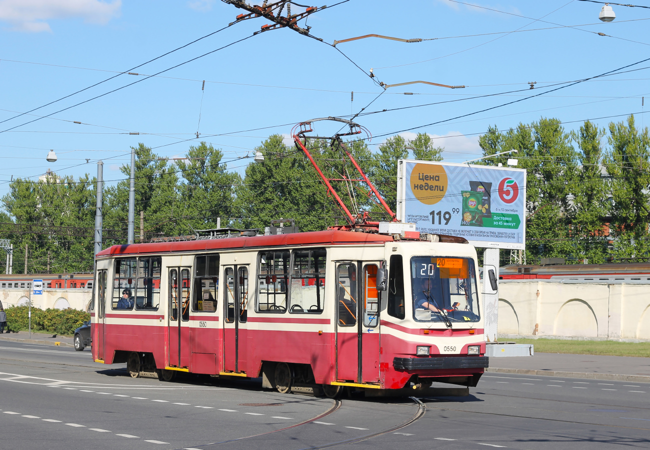 Санкт-Петербург, 71-134А (ЛМ-99АВ) № 0550