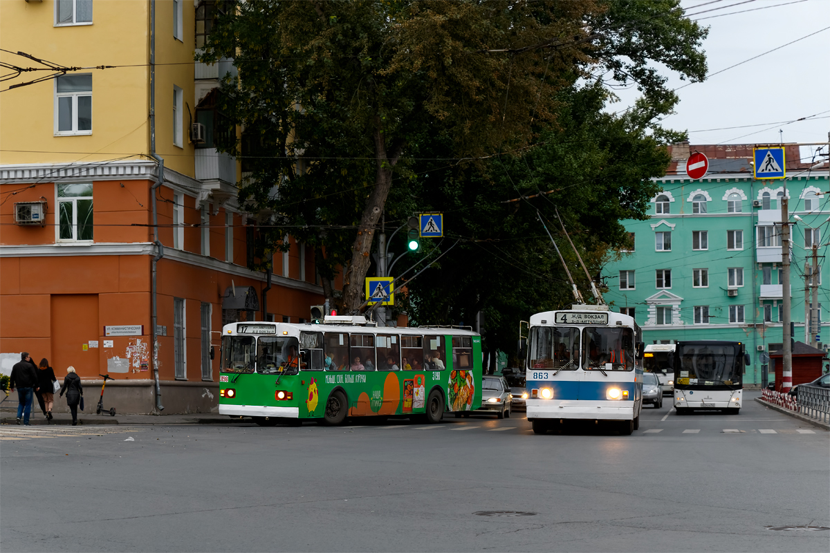 Самара, ЗиУ-682Г [Г00] № 3198; Самара, ЗиУ-682В-013 [В0В] № 863