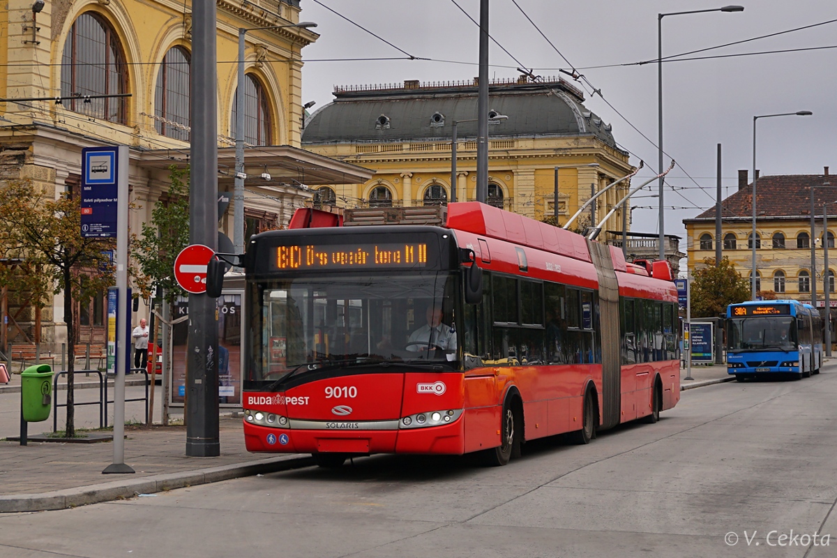 Будапешт, Solaris Trollino III 18 Škoda № 9010
