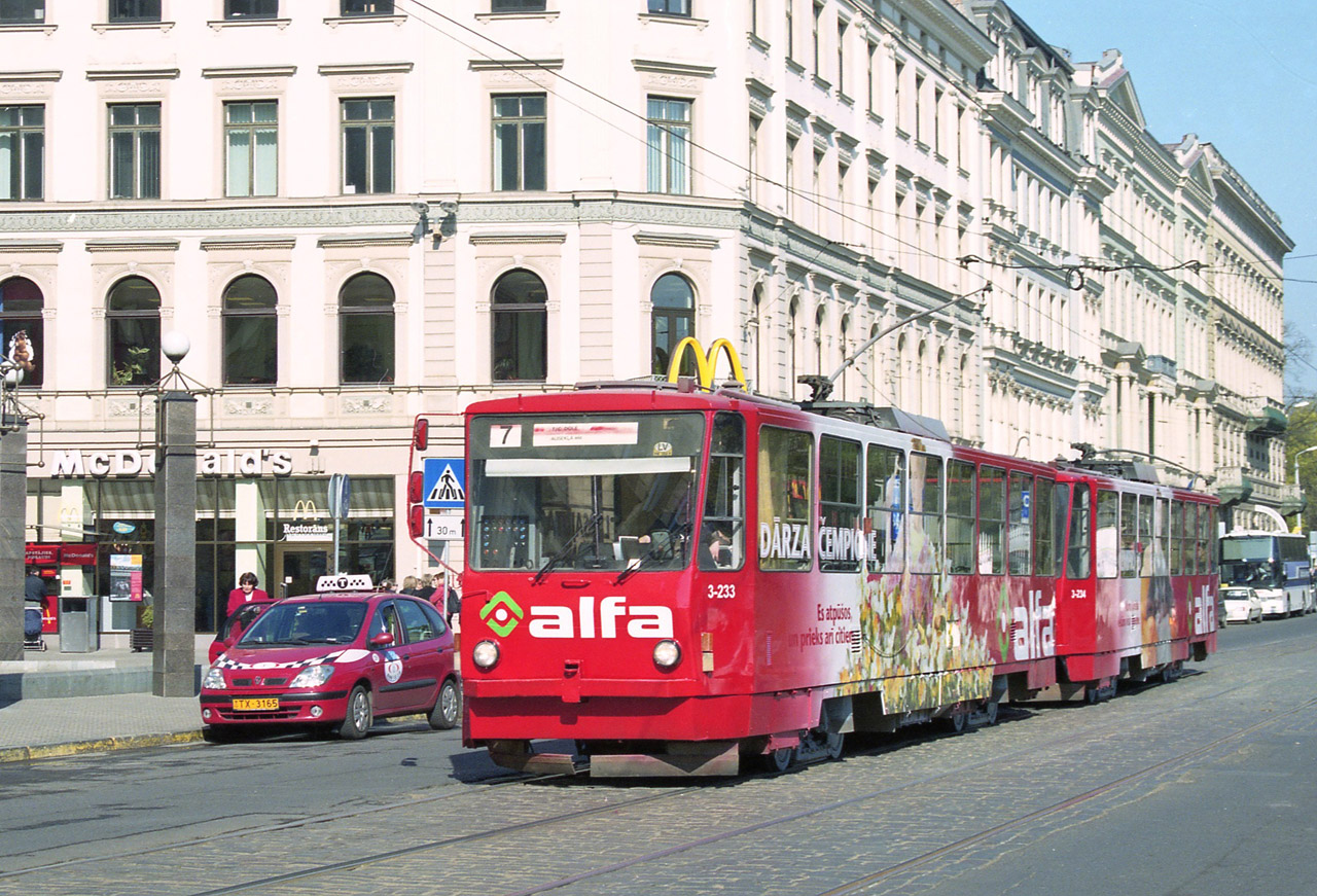 Рига, Tatra T6B5SU № 3-233