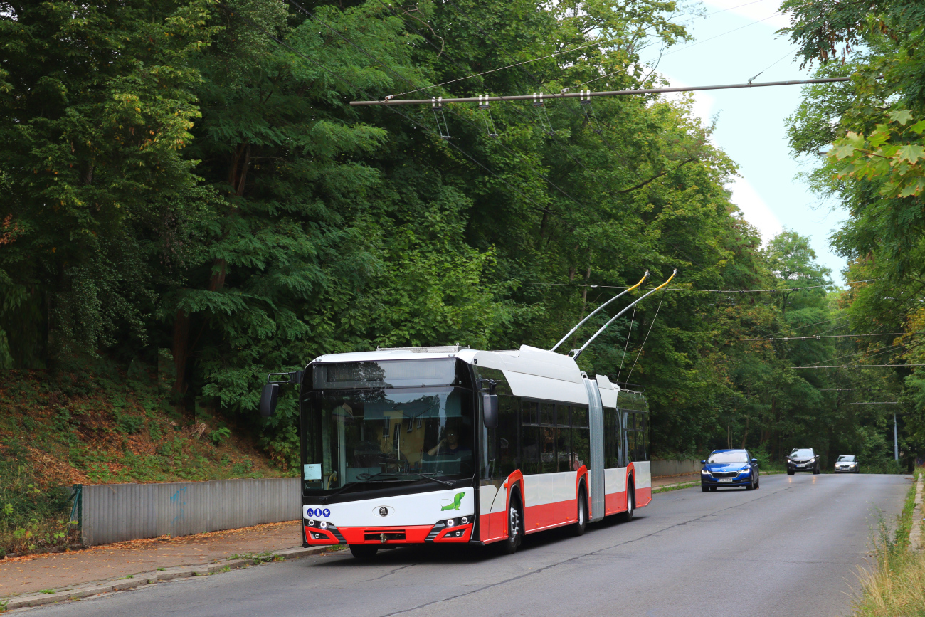 Пльзень — Новые троллейбусы с завода Шкода