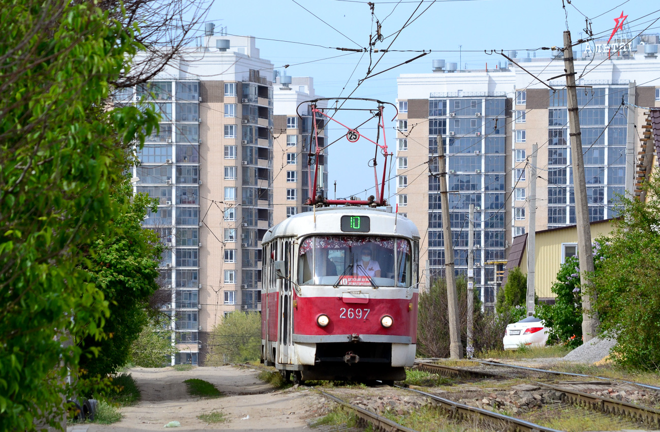 Волгоград, Tatra T3SU № 2697