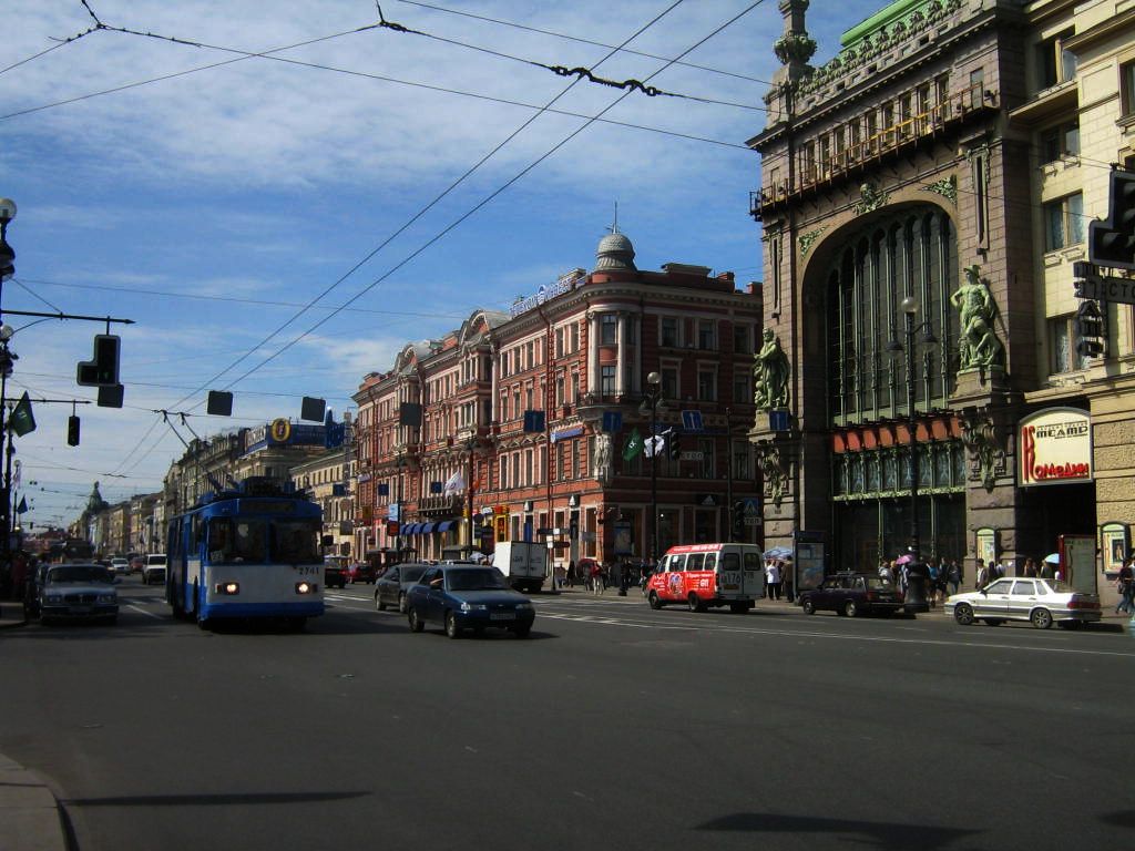 Saint-Petersburg, ZiU-682V [V00] č. 2741; Saint-Petersburg — Trolleybus lines and infrastructure