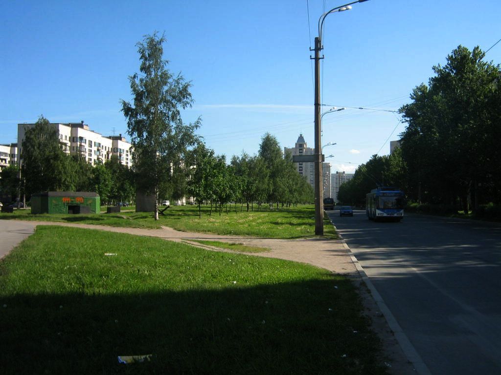 Saint-Petersburg — Trolleybus lines and infrastructure