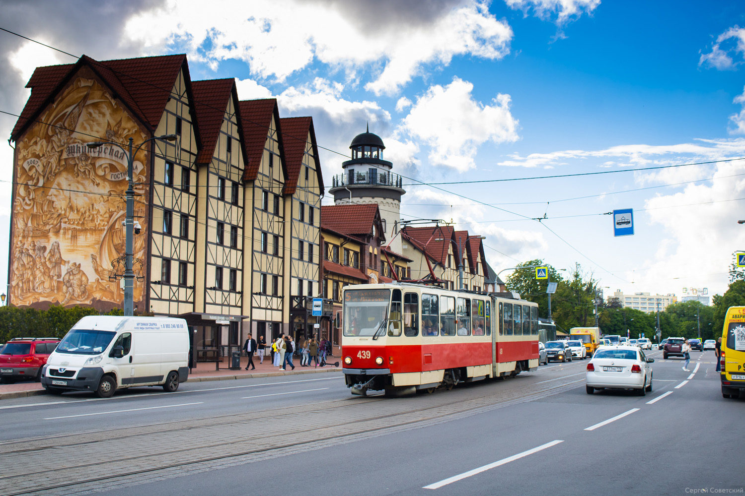 Kaliningrad, Tatra KT4SU č. 439; Kaliningrad — Miscellaneous photos